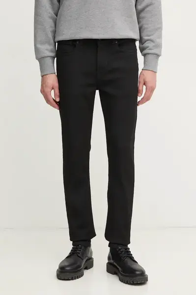 Džíny Pepe Jeans SLIM JEANS HATCH pánské, černá barva, PM207388XM9