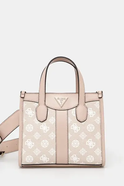 Kabelka Guess SILVANA růžová barva, HWPM86 65770