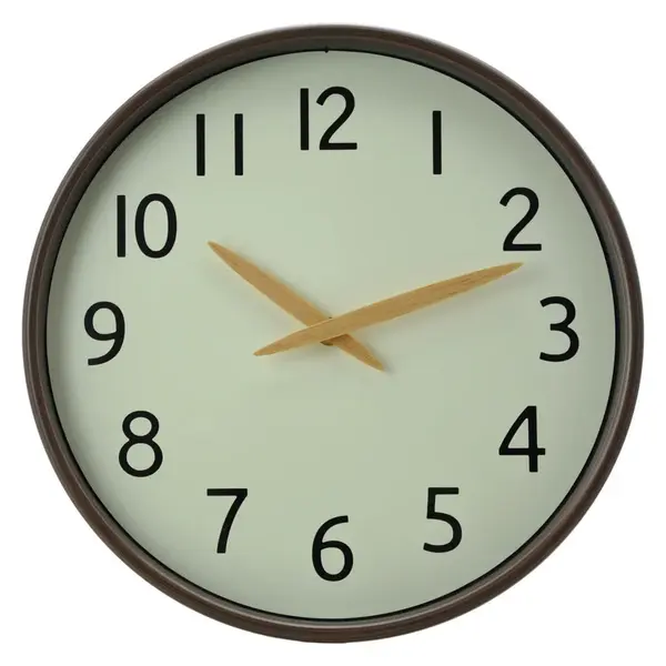 Ambia Home NÁSTĚNNÉ HODINY hnědá 30 cm