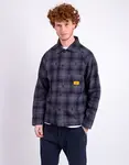 Service Works Thistle Plaid FOH Jacket BLACK XXL
