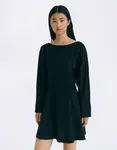 Thinking MU Black Arianne Dress BLACK S