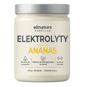 ALLNATURE Sportlab elektrolyty ananas 274 g