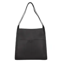 Elegantná dámska kožená kabelka Katana Laube - čierna