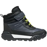 Geox J TREKKYUP B ABX Chlapecká zimní obuv, tmavě modrá, velikost