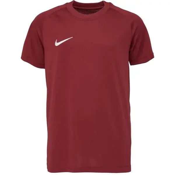 Nike DRI-FIT PARK VIII JR Dětský fotbalový dres, vínová, velikost