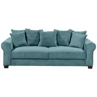 MID.YOU ROZKLÁDACÍ POHOVKA, textil, azurová modrá