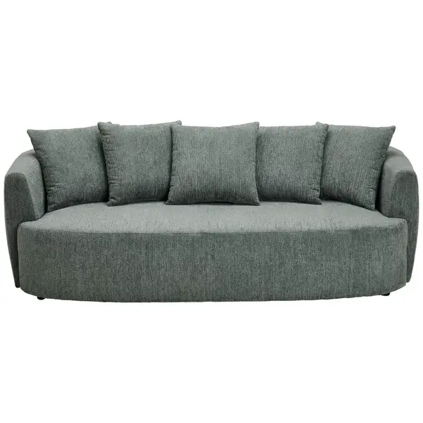 Carryhome ROZKLÁDACÍ POHOVKA, textil, lesní zelená