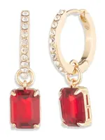 Lauren Ralph Lauren Náušnice  zlatá / červená