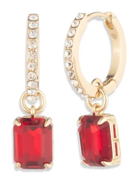 Lauren Ralph Lauren Náušnice  zlatá / červená