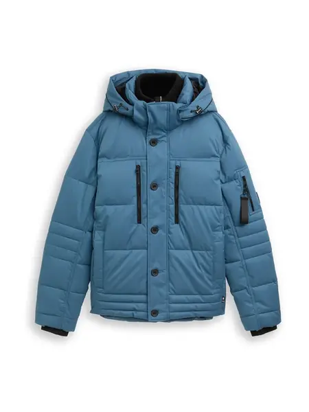 TOM TAILOR Zimná bunda  azúrová