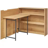 MID.YOU PSACÍ STŮL, černá, barvy dubu, 115/100/30 cm