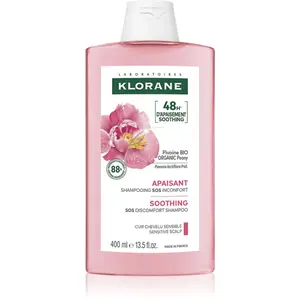 Klorane Pivoňka Soothing Sensitive Hair Scalp Shampoo šampon pro citlivou pokožku hlavy 400 ml