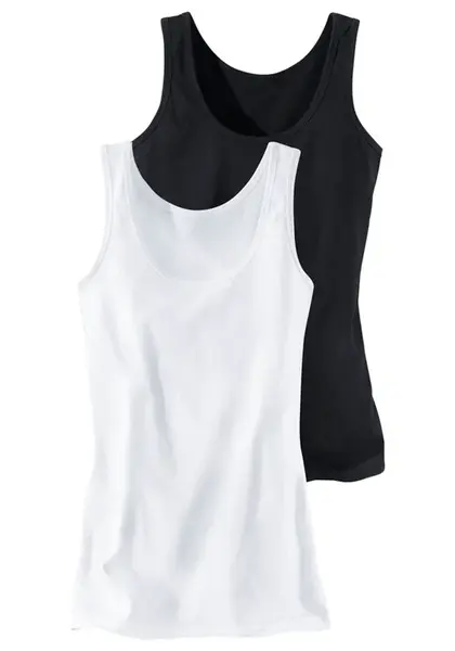 H.I.S Tielko 'Cotton made in Africa'  čierna / biela