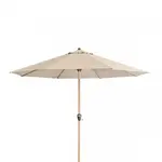 Slunečník s klikou s ULTRA UV ochranou Doppler ALU WOOD 3,5 m, přírodní DP438316820