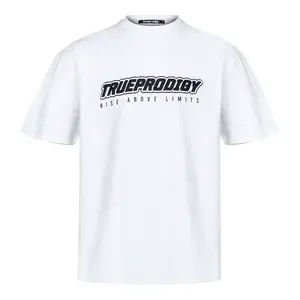 trueprodigy Tričko 'Toni'  čierna / biela