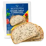 BEZGLUTEN Chléb bílý s černuchou bez lepku 220 g