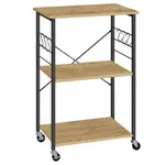 Odkládací stolek na kolečkách se 3 policemi TAYLOR ARTISAN 60x40 cm