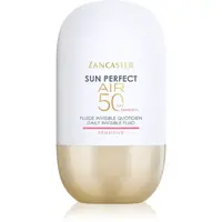 Lancaster Sun Perfect Air 50 Sensitive Mineral ultra lehký ochranný fluid pro citlivou pleť se sklonem ke zčervenání SPF 50 40 ml
