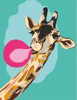 Malování podle čísel – 363 žirafa