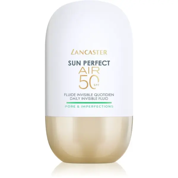 Lancaster Sun Perfect Air 50 Pore & Imperfections ultraľahký ochranný fluid pre mastnú a problematickú pleť SPF 50 40 ml