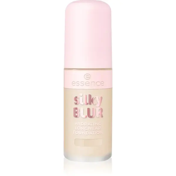 essence silky BLUR přirozeně krycí hydratační make-up pro matný vzhled odstín 100 30 ml