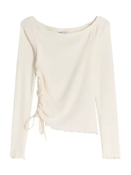 Bershka Tričko  nebielená