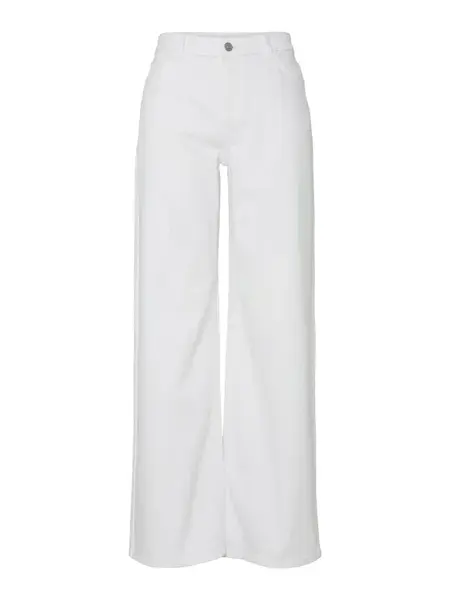 PIECES Džínsy 'PCSILKE'  biela