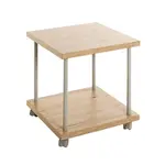 ODKLÁDACÍ STOLEK, šedá, barvy dubu