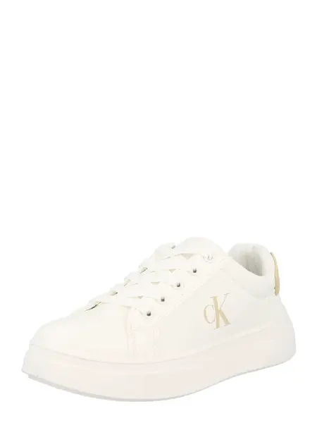 Calvin Klein Jeans Tenisky 'ANNIE'  béžová / šedobiela