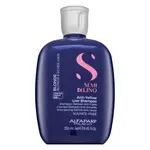 Alfaparf Milano Semi Di Lino Blonde Intense Anti-Yellow Low Shampoo neutralizující šampon pro blond vlasy 250 ml