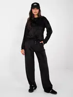 Černá tepláková souprava