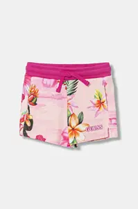 Dětské bavlněné šortky Guess