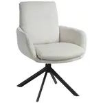 Novel ŽIDLE S PODRUČKAMI, železo, manšestr, krémová