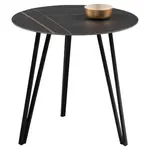 ODKLÁDACÍ STOLEK, černá