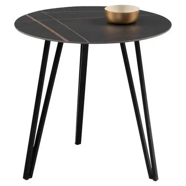 ODKLÁDACÍ STOLEK, černá