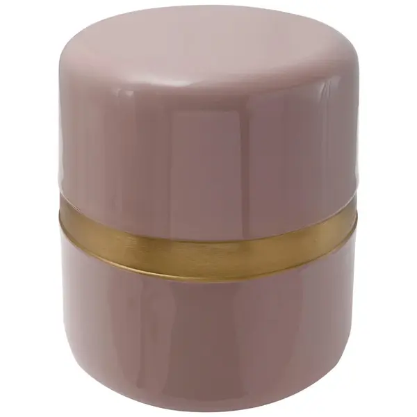 MID.YOU ODKLÁDACÍ STOLEK, barvy zlata, starorůžová