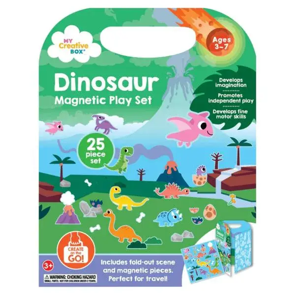 MY CREATIVE BOX® Magnetický set Dinosauři