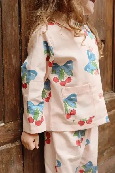 Dětská bavlněná bunda Konges Sløjd FRANKIE SHIRT JACKET GOTS