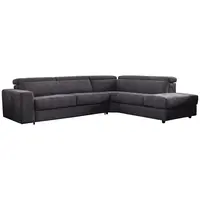 Novel ROHOVÁ SEDAČKA, textil, antracitová