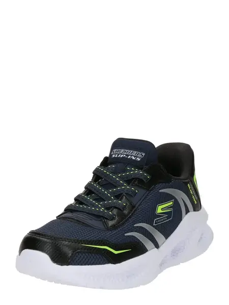 SKECHERS Tenisky 'METEOR-LGIHT-BRISK'  námornícka modrá / sivá / svetlozelená / čierna