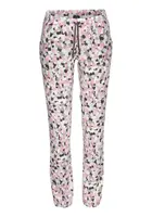 VIVANCE Pyžamové nohavice 'Dreams'  sivá / ružová / čierna / biela