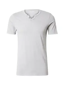 JACK & JONES Tričko 'JJESplit'  sivá melírovaná
