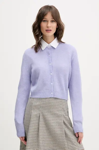 Kardigan s příměsí vlny HUGO Sfebra