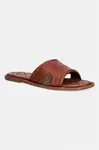 Zadig&Voltaire Kožené šľapky ZADIG&VOLTAIRE Beach Mule