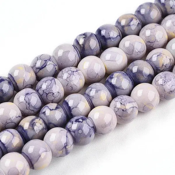 Baking Painted Glass Beads