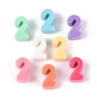 Opaque UV Plating Acrylic Beads