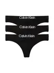 Calvin Klein Underwear Tangá  čierna / biela