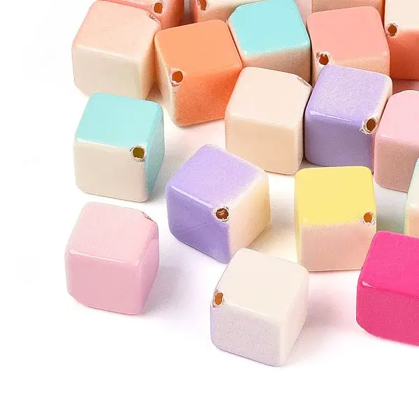 Opaque Acrylic Beads