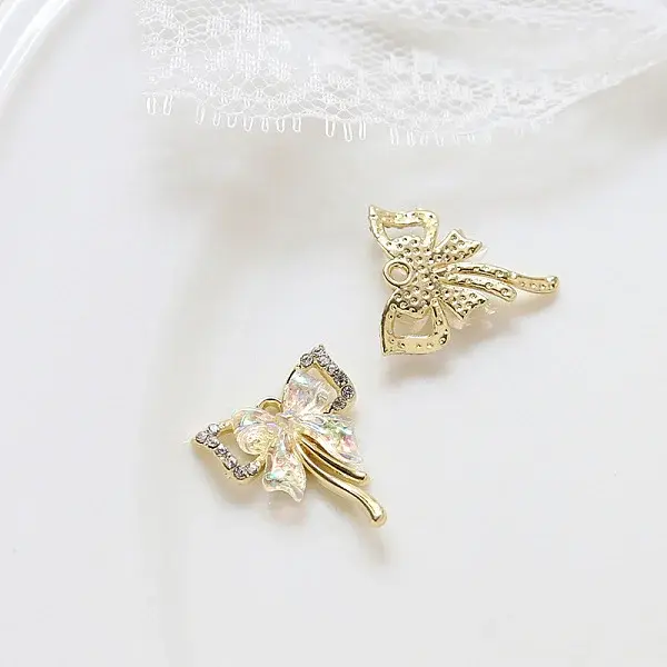 Alloy Cubic Zirconia Pendants