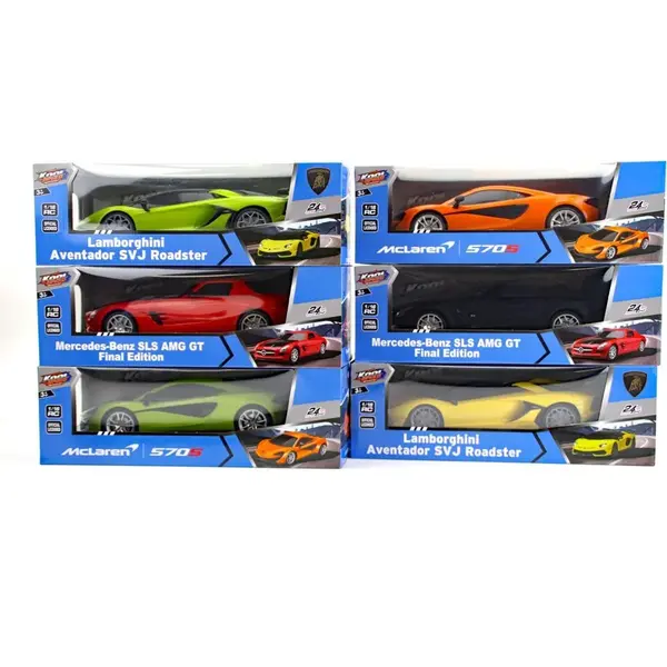 RC závodné auto 1:16 Mercedes-Benz červené